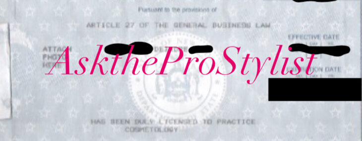 Selling a Cosmetology License in NY is Fraud, Illegal, and a Professional Slap in the Face